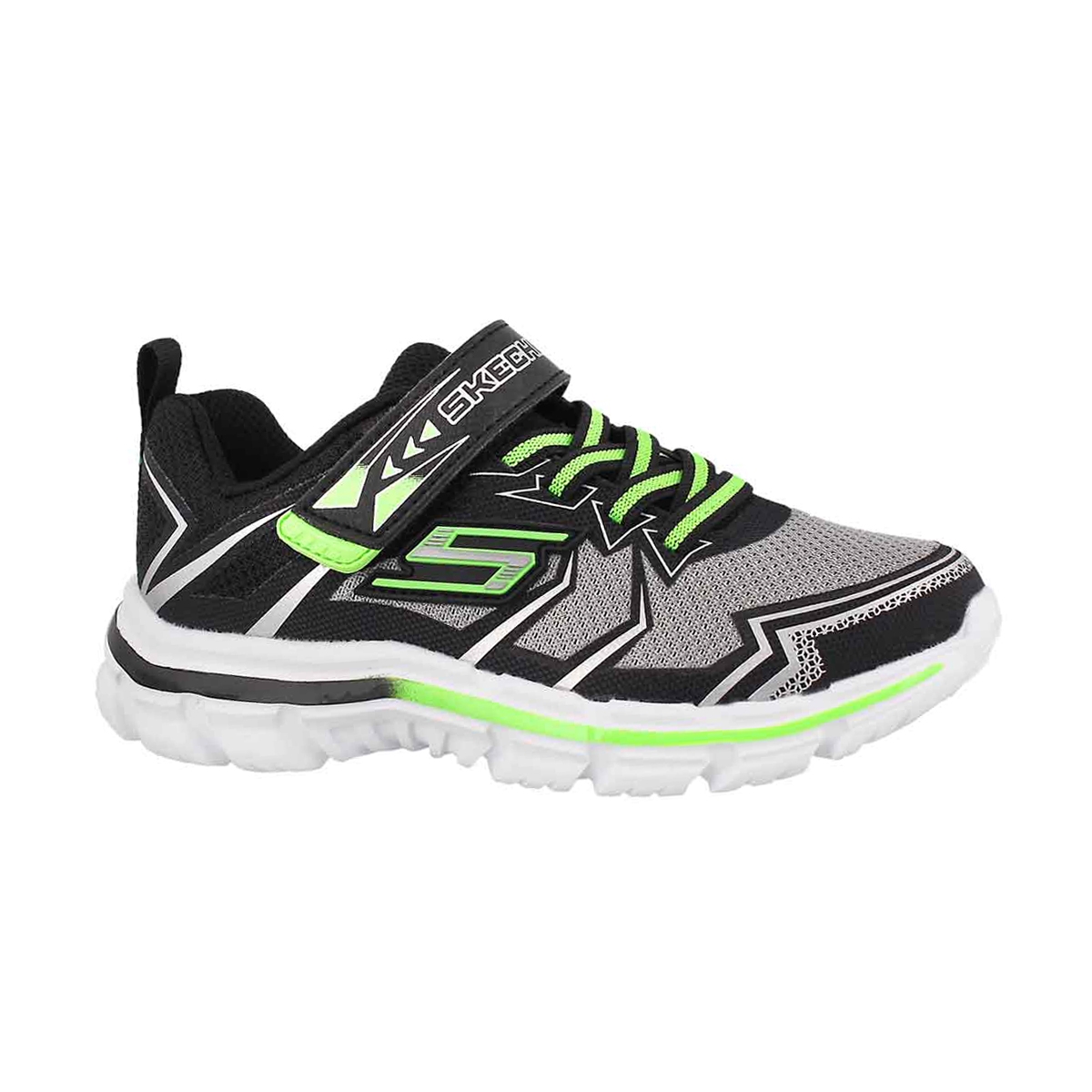 Boys' NITRATE ION BLAST grey/black sneakers