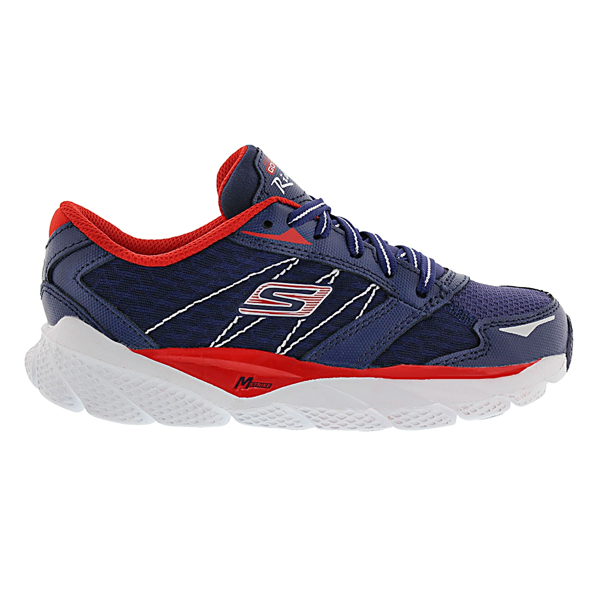 Bys Ultra Ride navy/red lace up runner