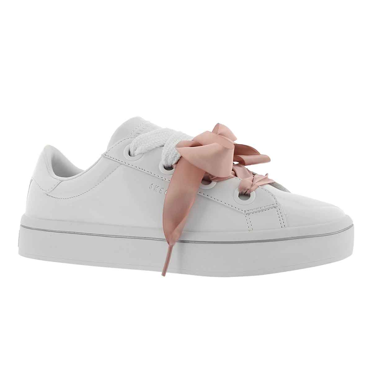 Women's HI-LITE white lace up sneakers