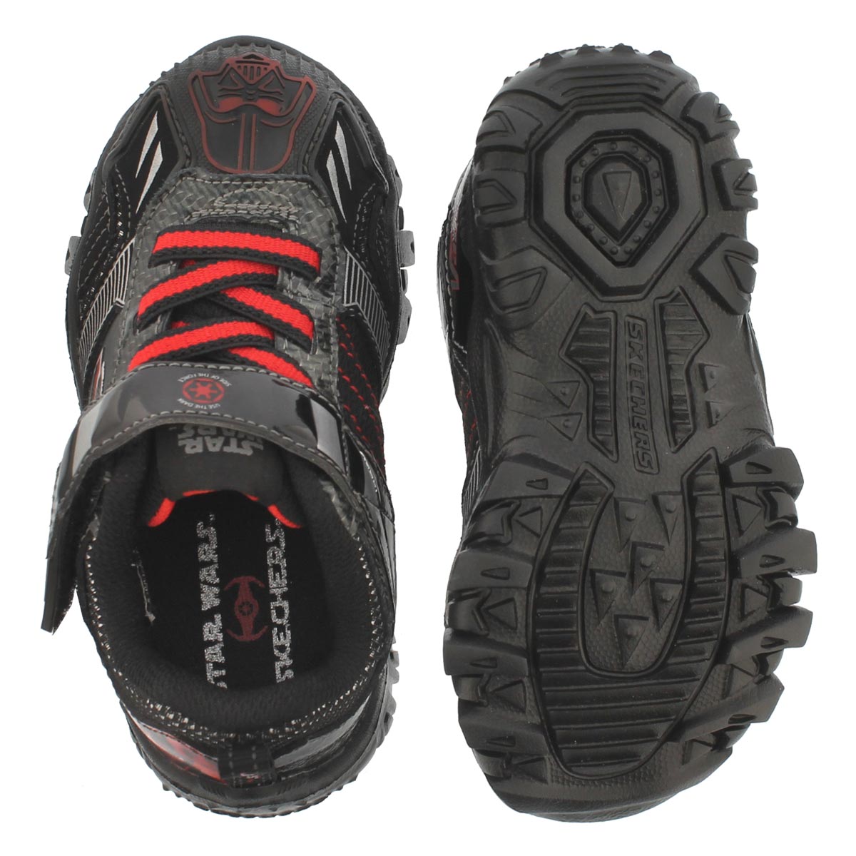 Inf Hypernova black/red light up sneaker