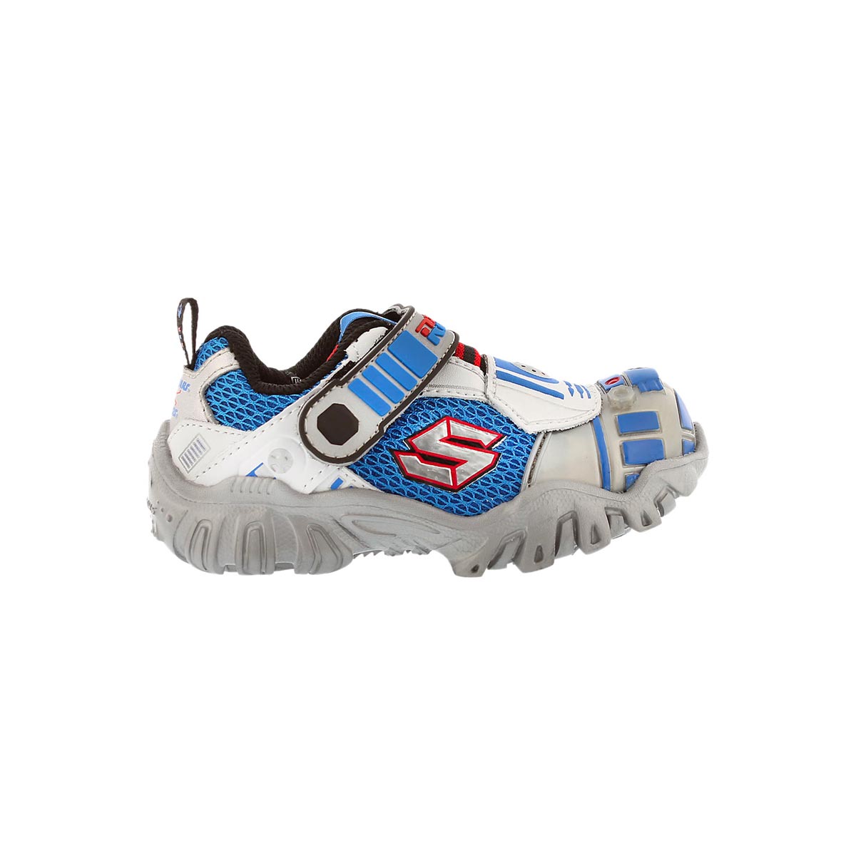 Espadr.à lumières Astromech arg/nr bébés