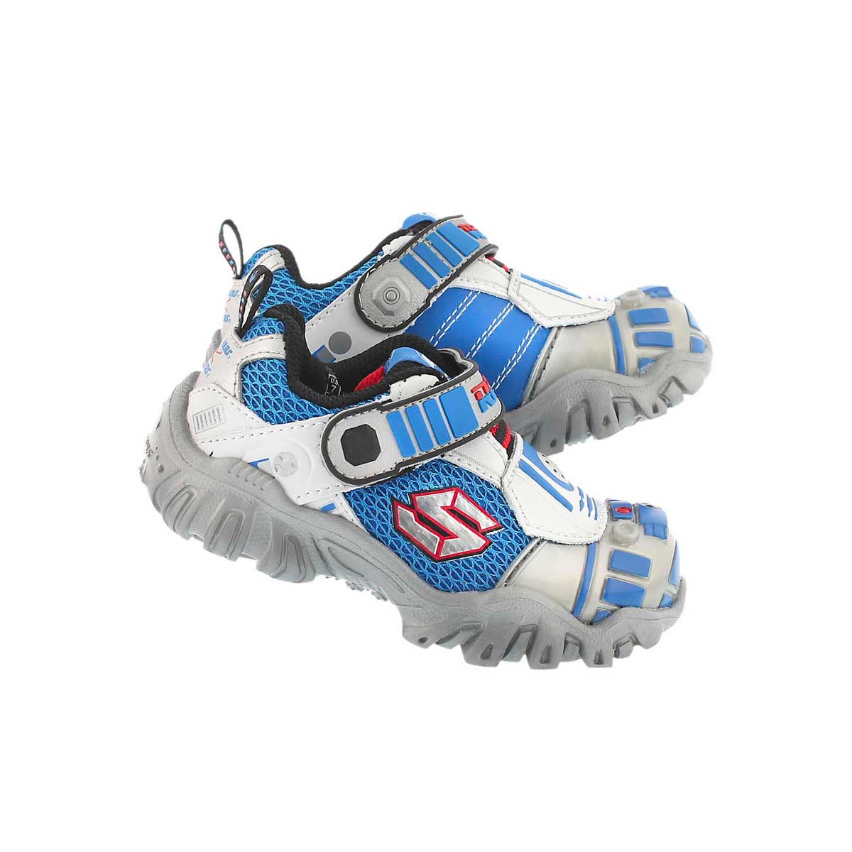 Espadr.à lumières Astromech arg/nr bébés
