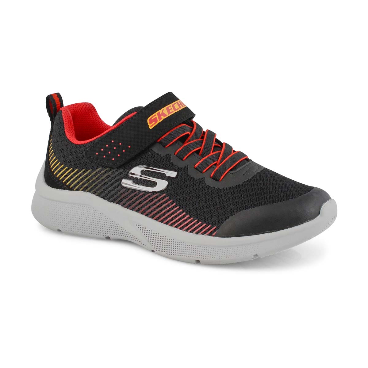 Bys Microspec blk/red sneaker