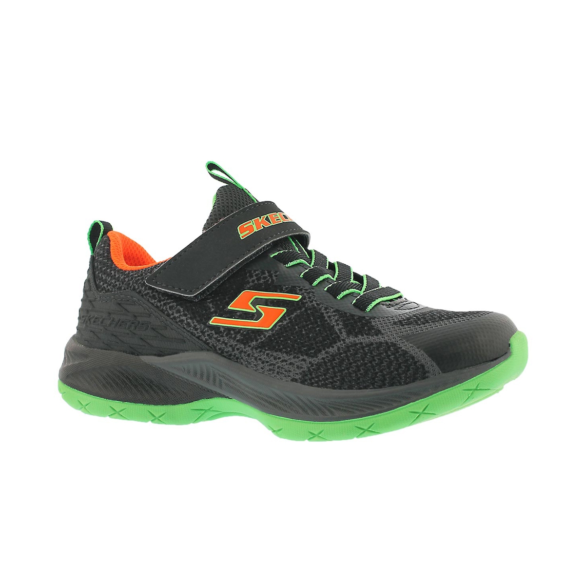 Bys Lunar Sonic charcoal/lime sneaker