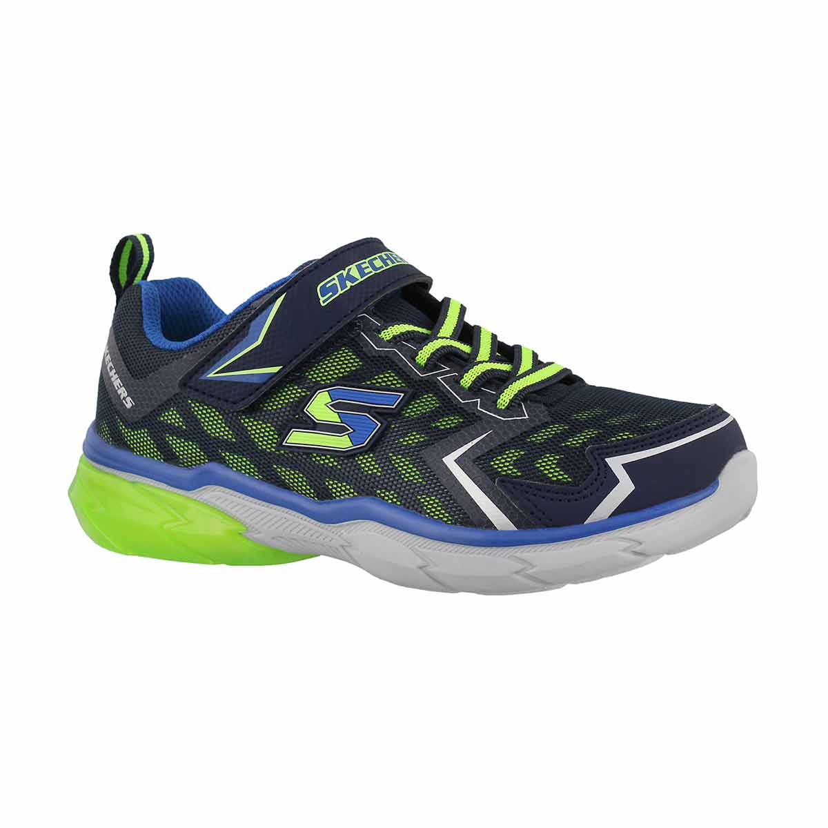 Bys Thermoflux NanoGrid nvy/lime sneaker