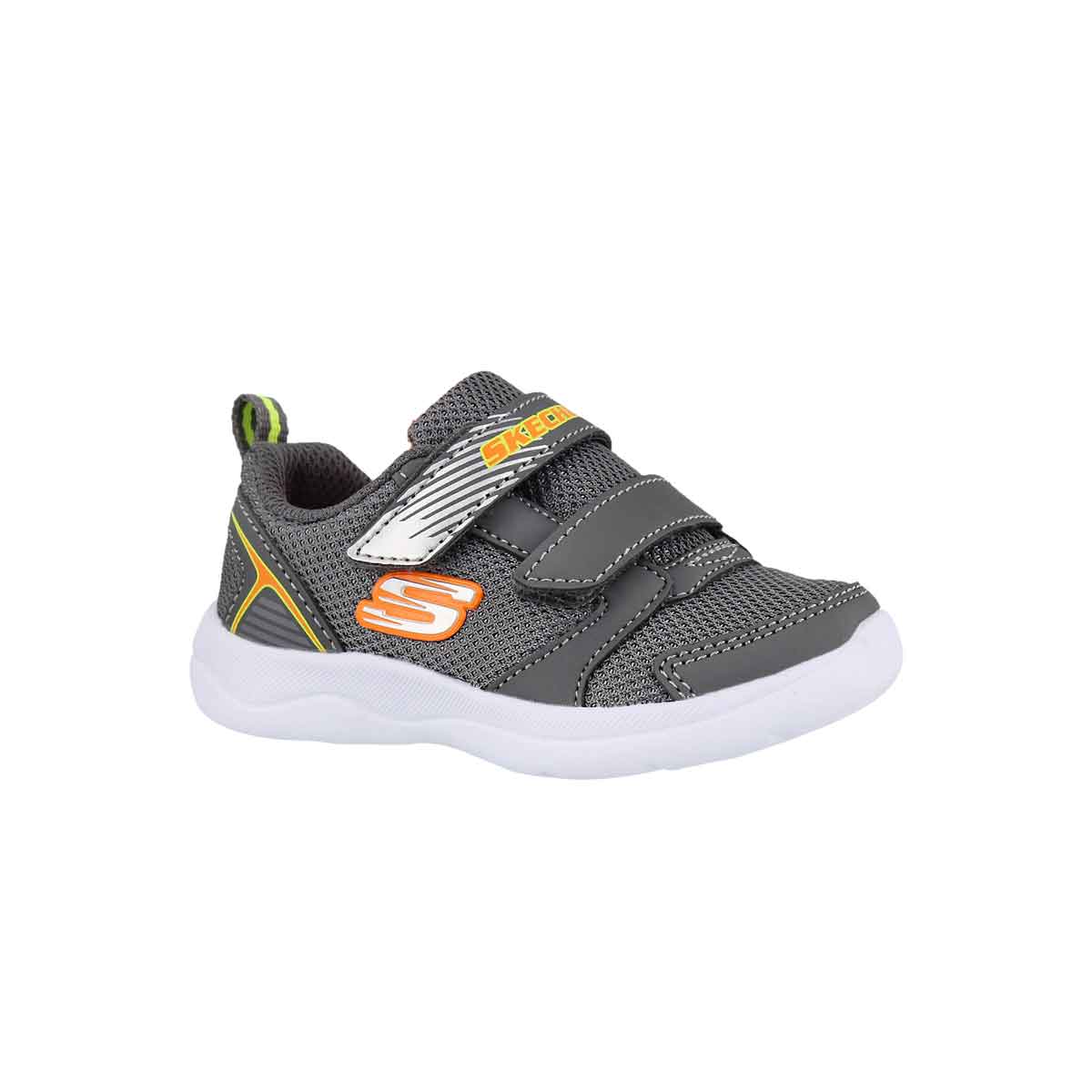 Inf-b Skech-Stepz 2.0 char/orng sneaker