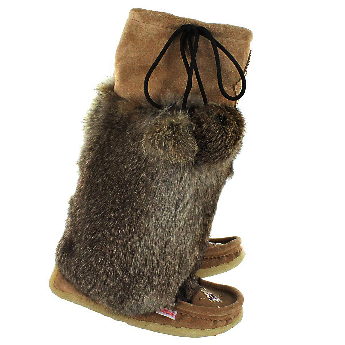 Lds mocha rabbit fur 16