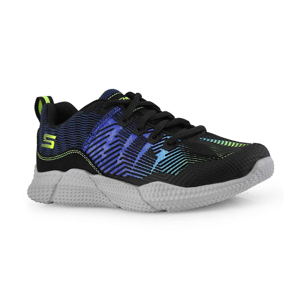 Bys Intersectors blu/lme lace up sneaker