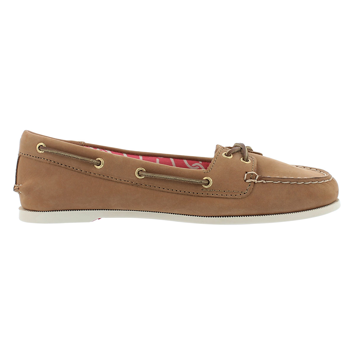 Lds Audrey desert leather boat shoe