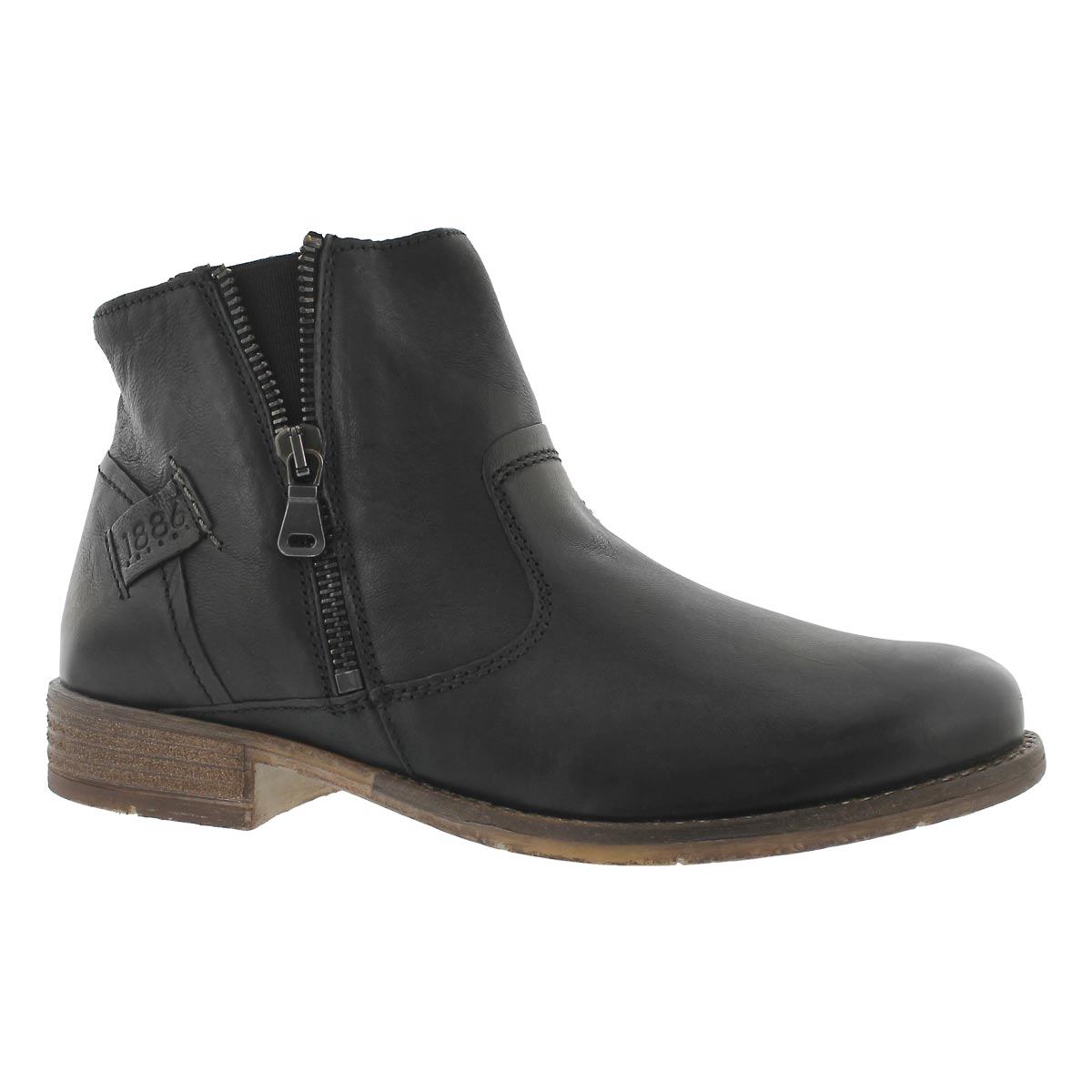 Women's SIENNA 49 schwarz side zip ankle boots