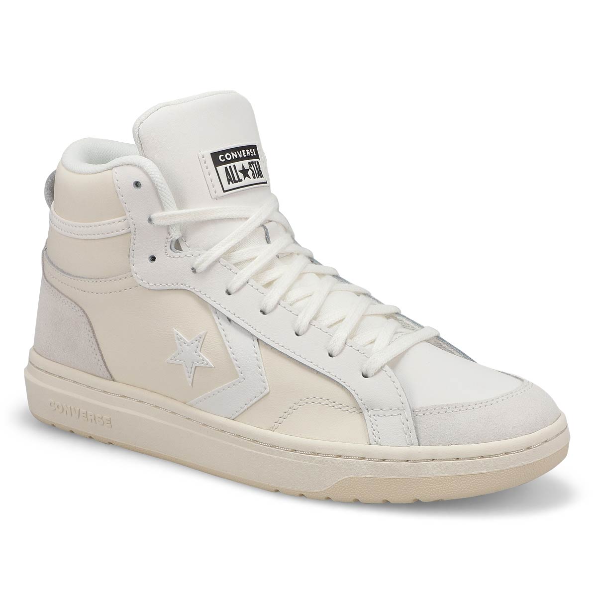 Mens Pro Blaze Hi Top Sneaker - Vintage White