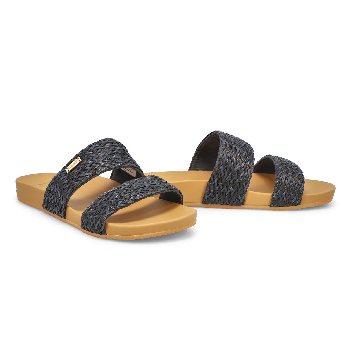 Reef Women's Cushion Vista Braid Slide Sandal | SoftMoc.com