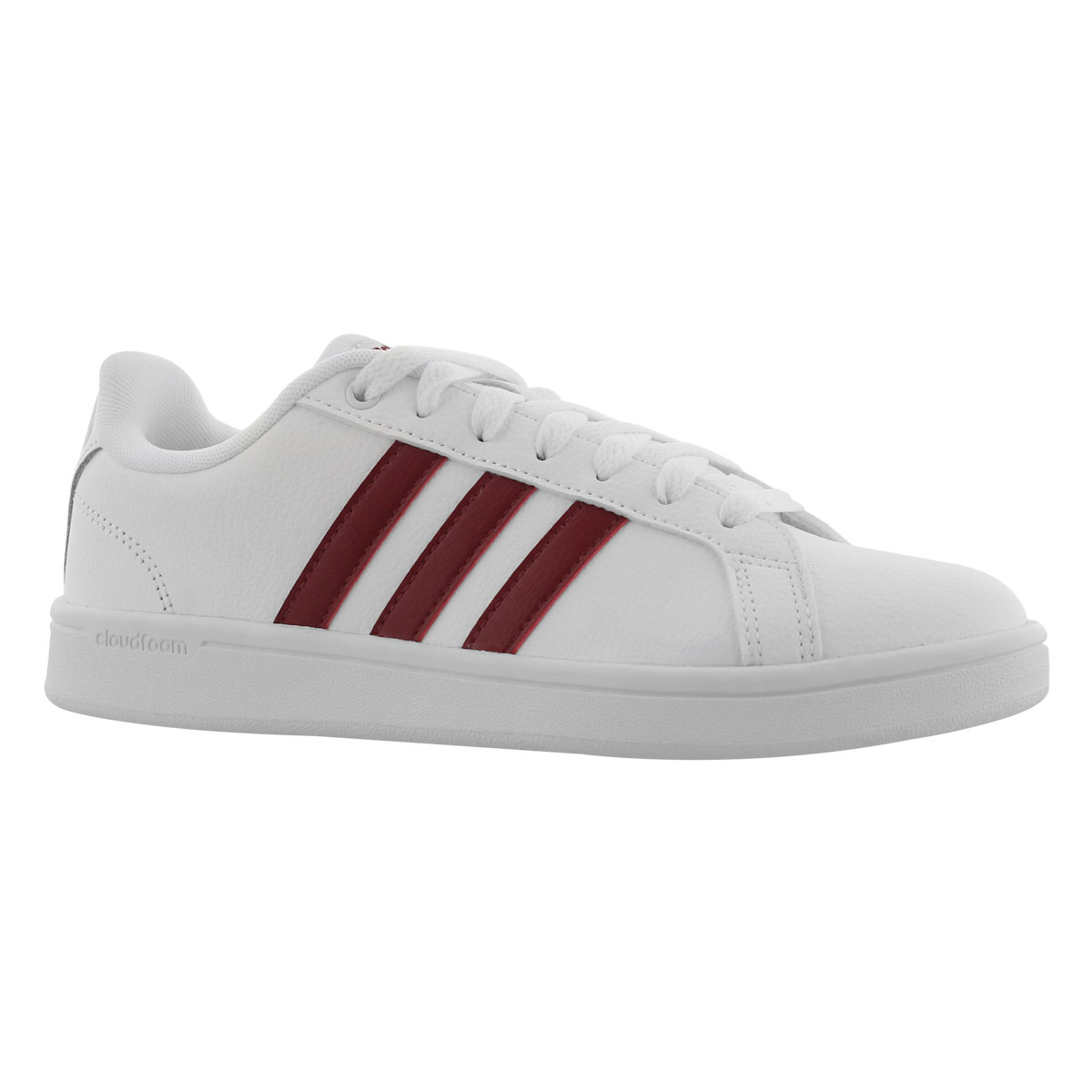 Women's CLOUDFOAM ADVANTAGE wht/burg sneakers