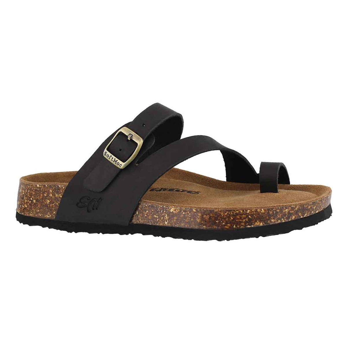 Women's AILEEN 5 black memory foam sandals