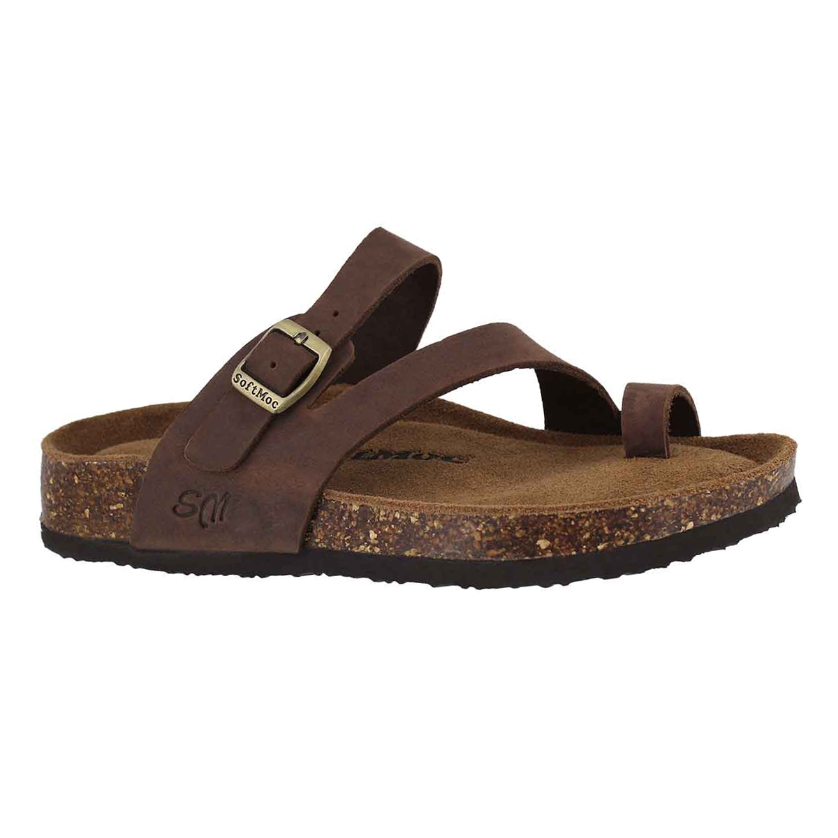 Women's AILEEN 5 brown memory foam sandals