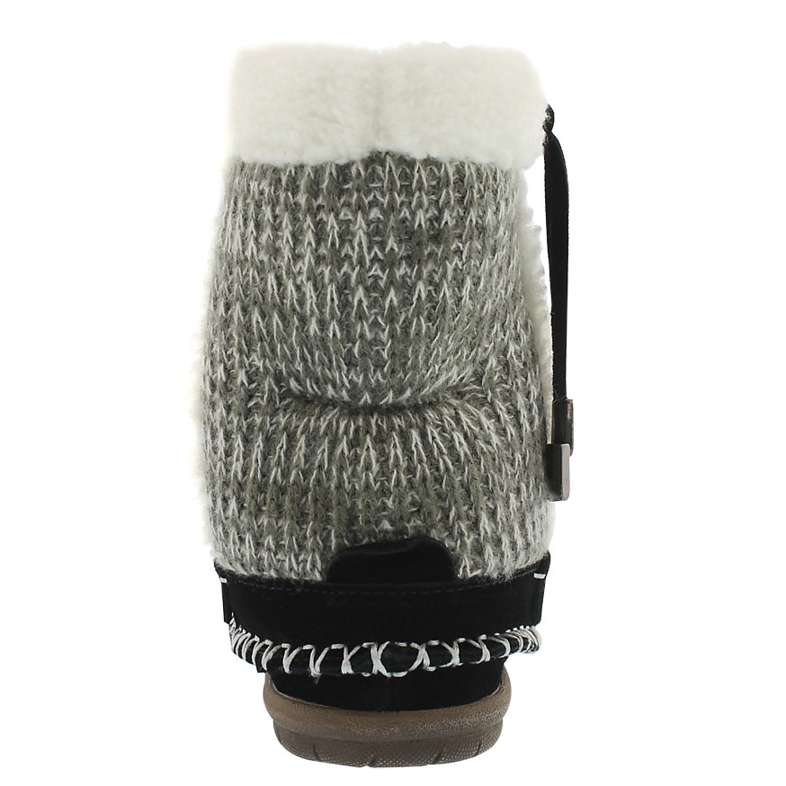 Pantoufle-bottillon Alana, noir, fem