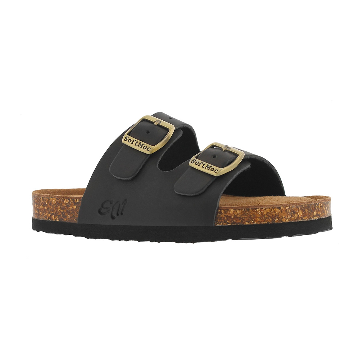 Kds Alberta 5 blk crz memory foam sandal