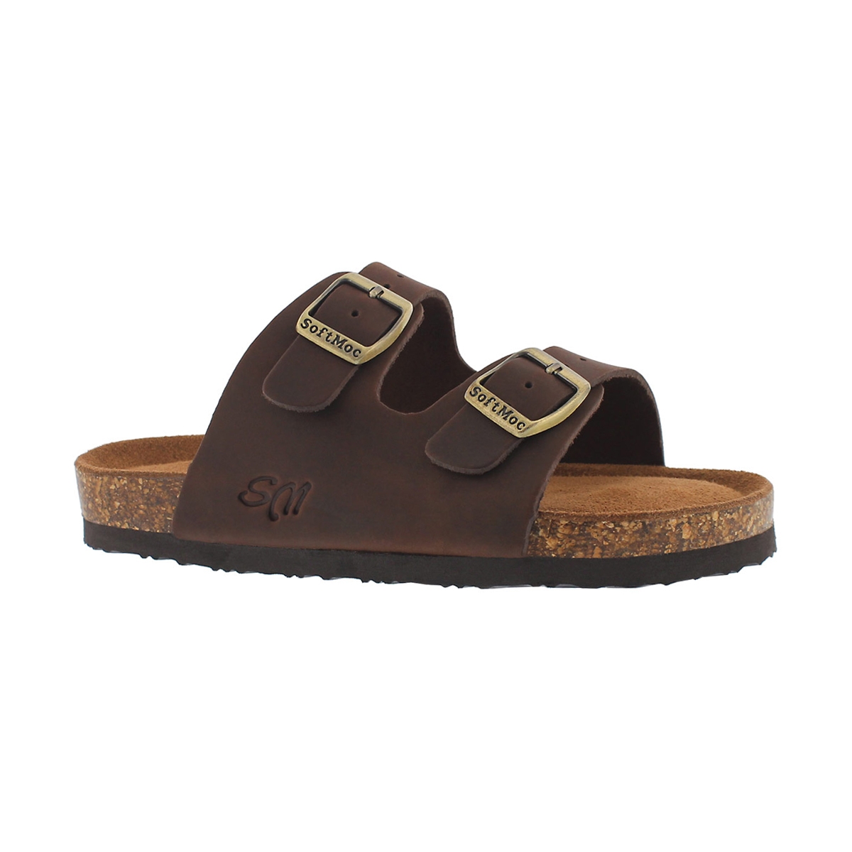 Kds Alberta 5 brn crz memory foam sandal
