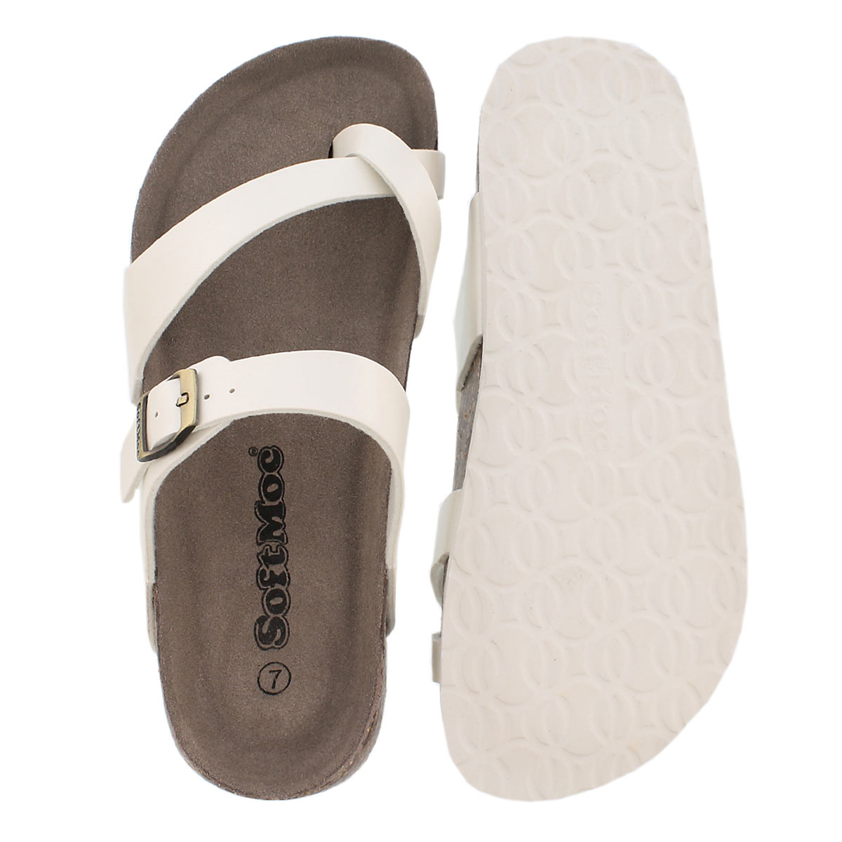 Lds Alicia3 moonstone memory foam sandal