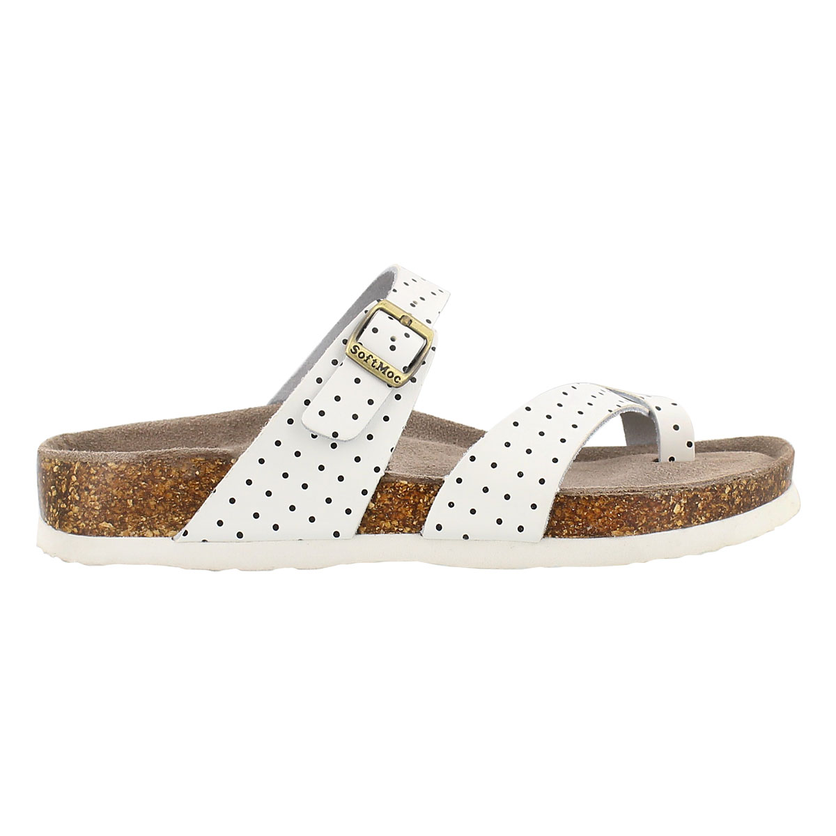 Sandale ALICIA 3, blanc/noir, femmes
