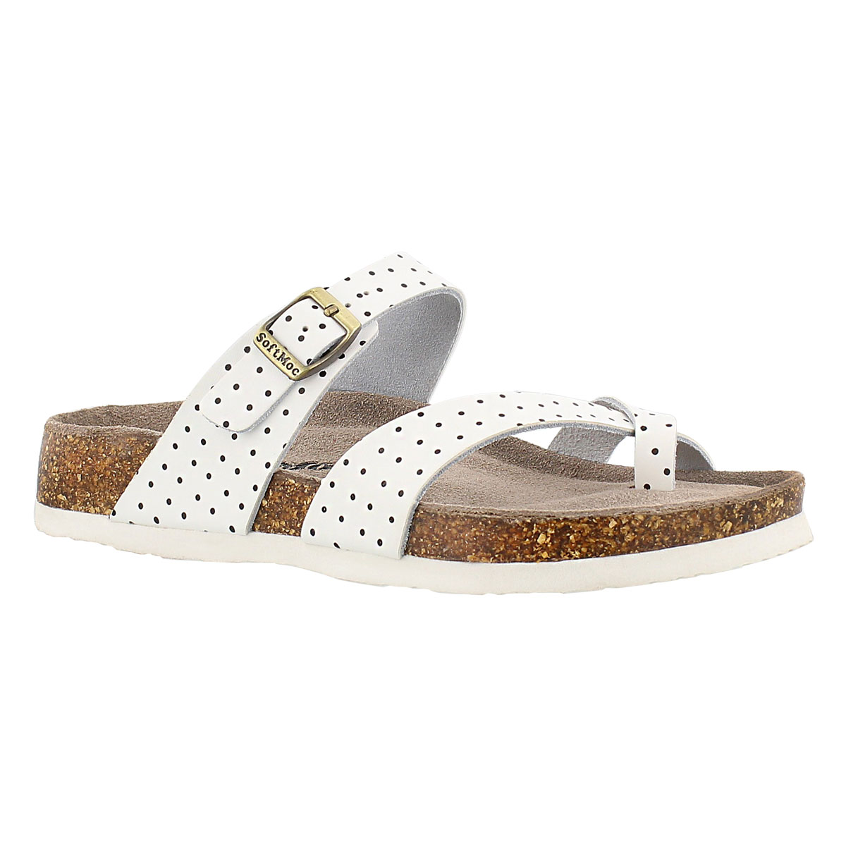Sandale ALICIA 3, blanc/noir, femmes