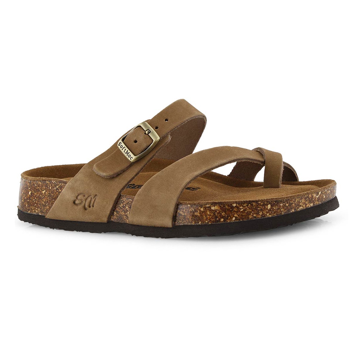 Lds Alicia 5 stone mem foam sandal