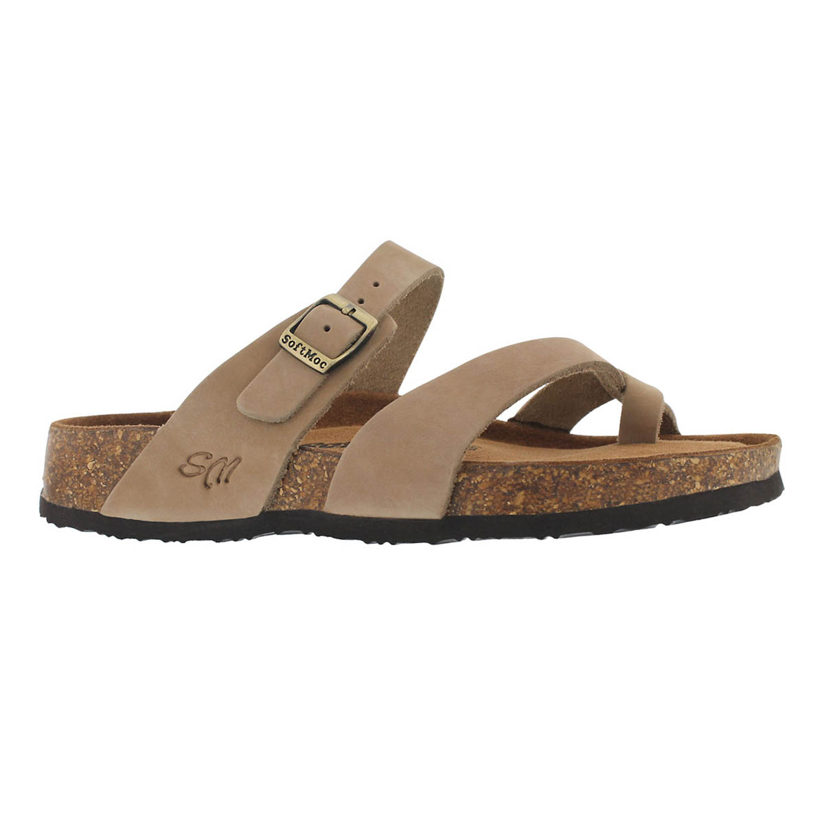 Women's ALICIA 5 taupe memory foam sandals