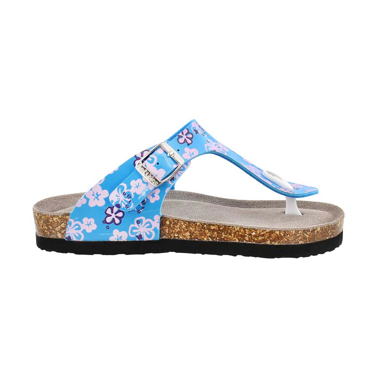 Sandale tong Alison2, bleu, filles