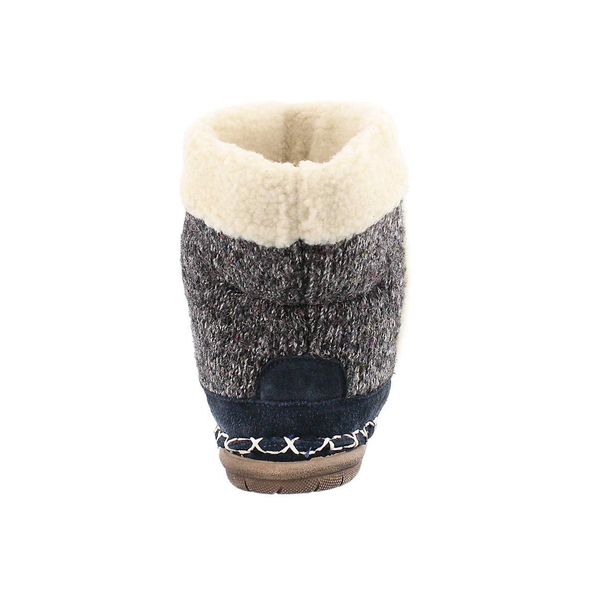 Lds Alpine navy bootie slipper
