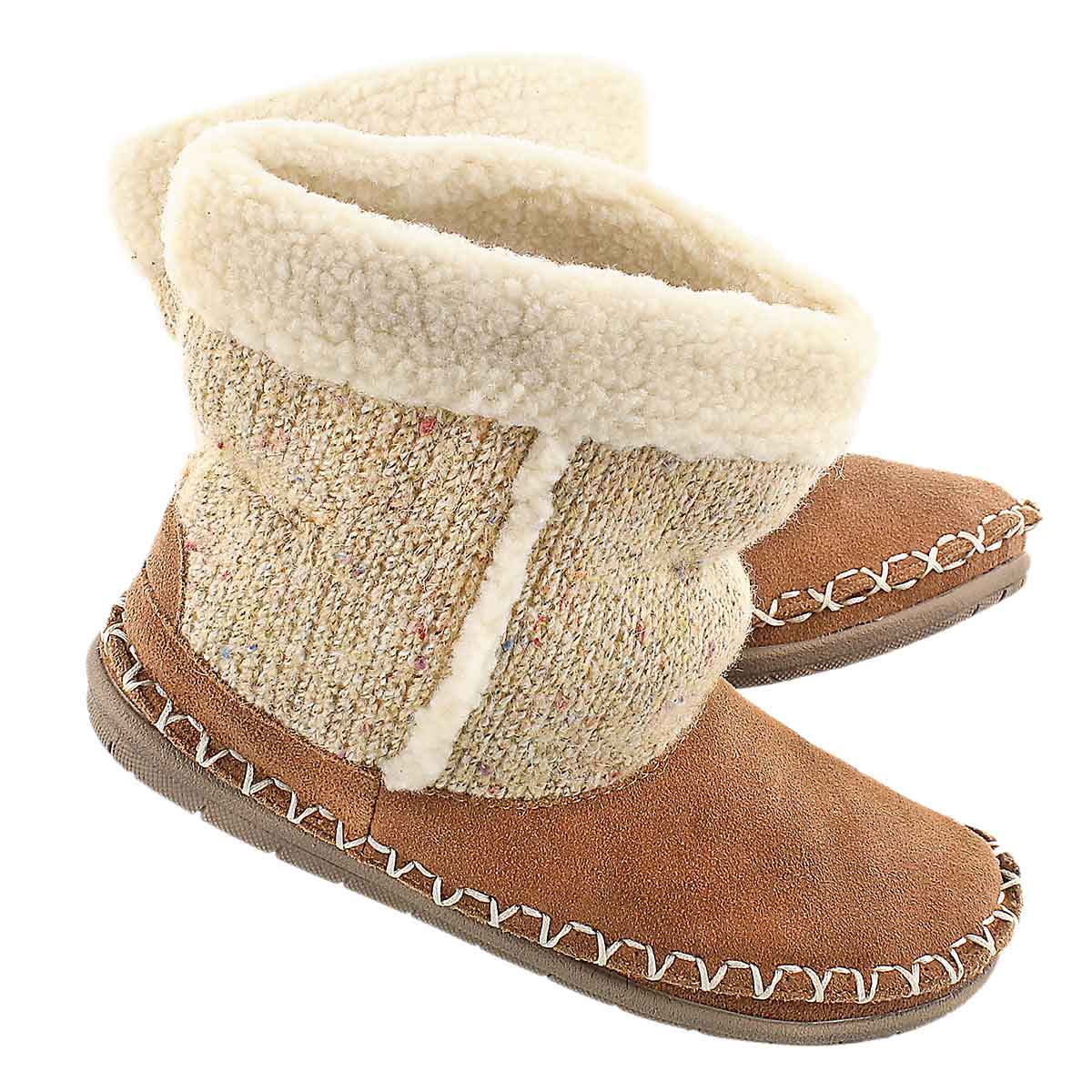 Lds Alpine tobacco bootie slipper