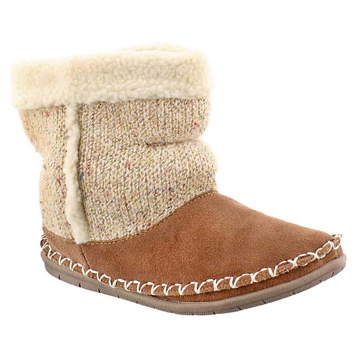 Lds Alpine tobacco bootie slipper