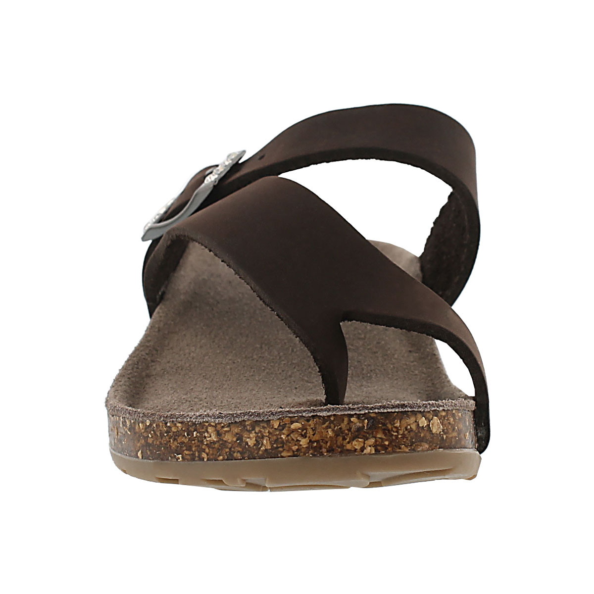 Lds Amber 3 brown crz memory foam sandal