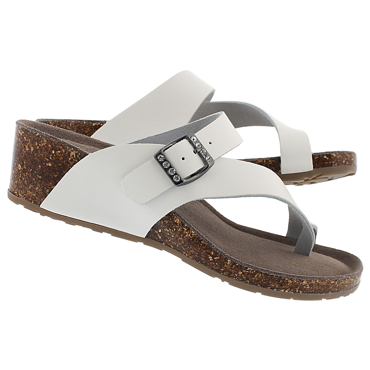 Sandale tong AMBER 3, blanc, femmes