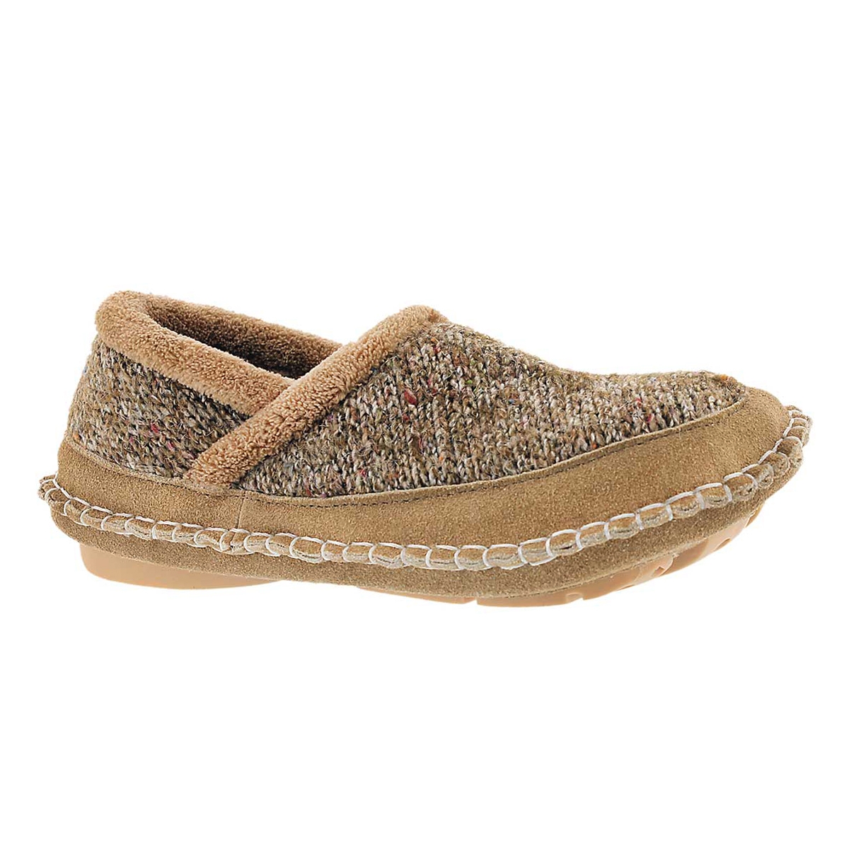 Women's AMELIA olive closed back slipper
