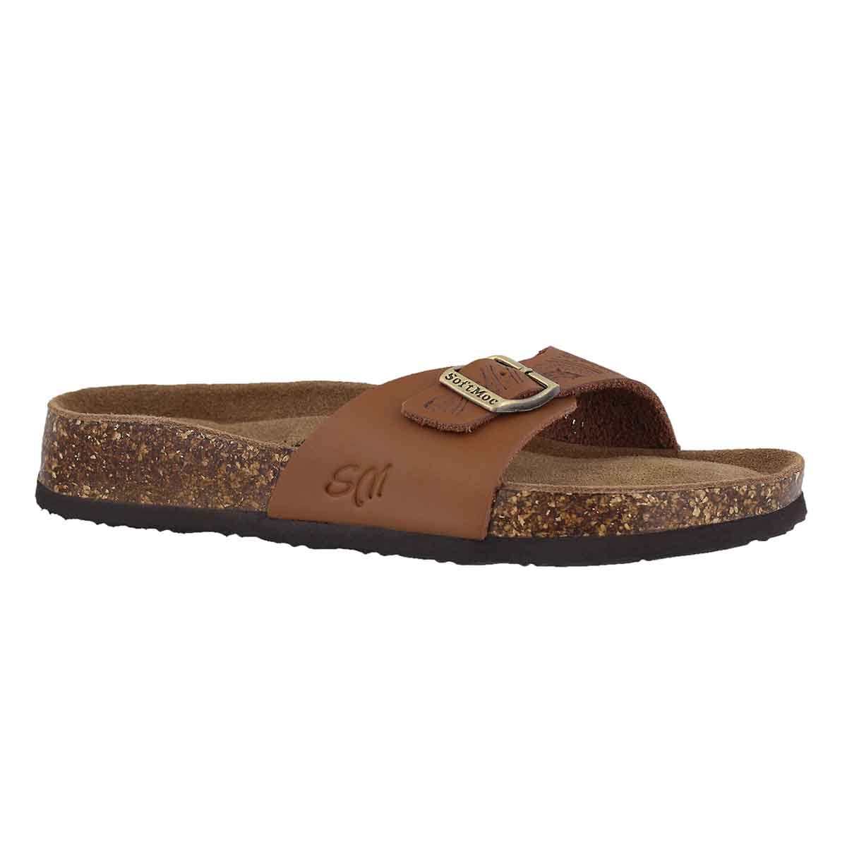 Women's AMIE 5 cognc perf memory foam sandals