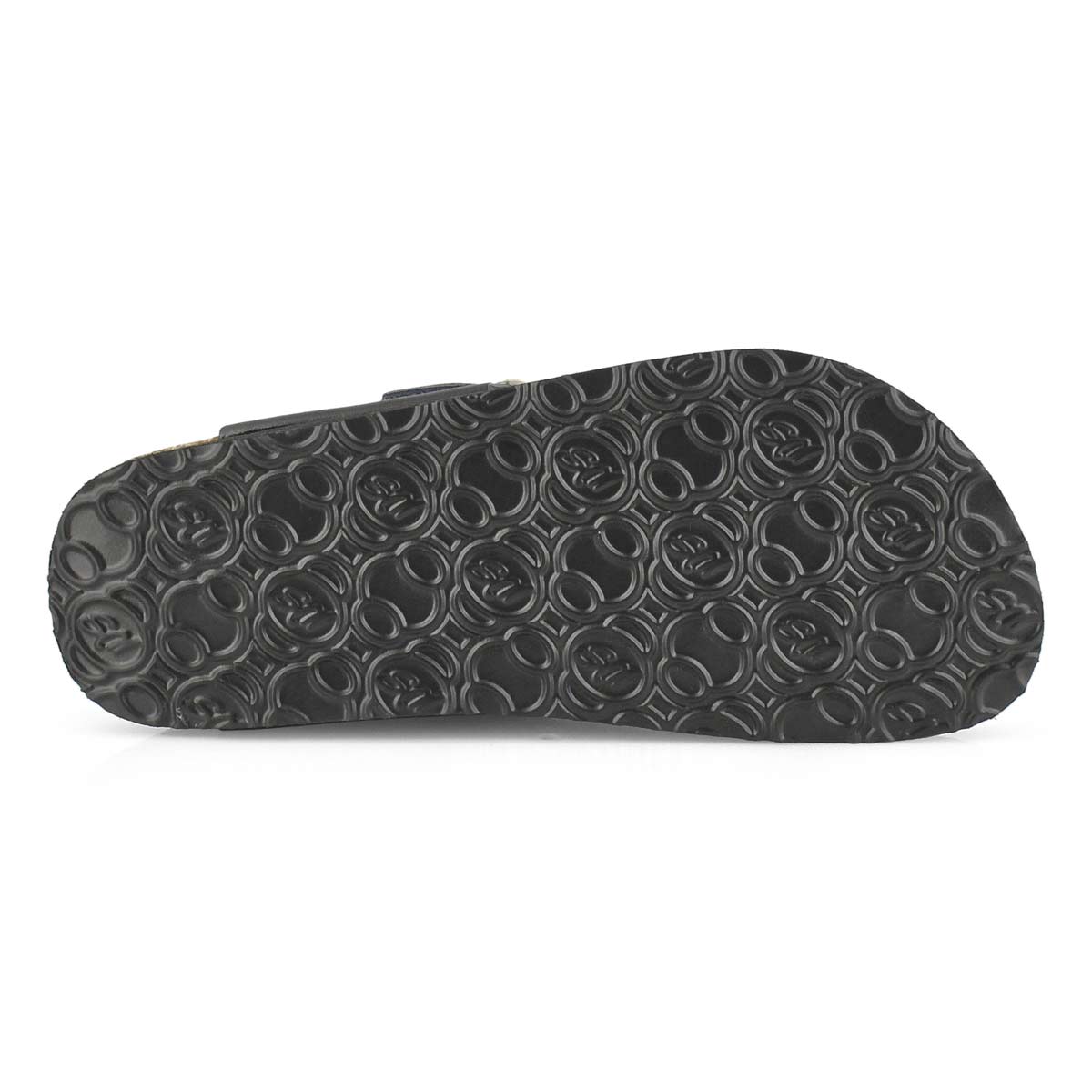 Lds Angy 5 blk memory foam thong sandal