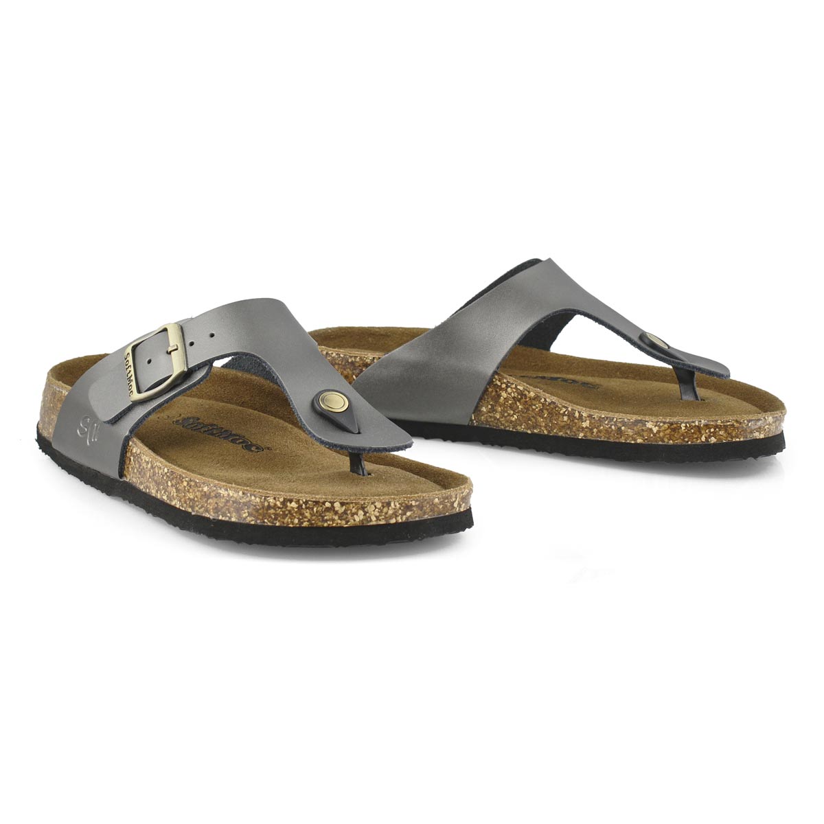 SoftMoc Women's Angy 5 Cork Footbed Thong Sandal eBay