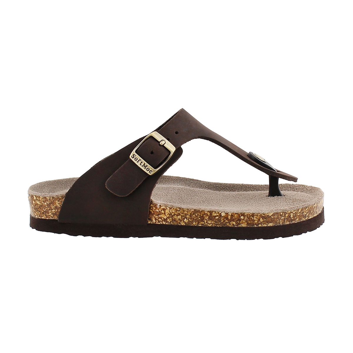 Grls Angy 3 brown crz thong sandal