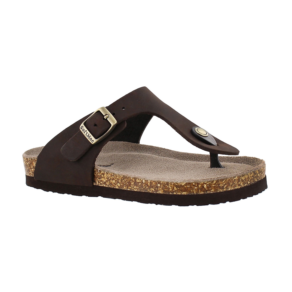 Grls Angy 3 brown crz thong sandal