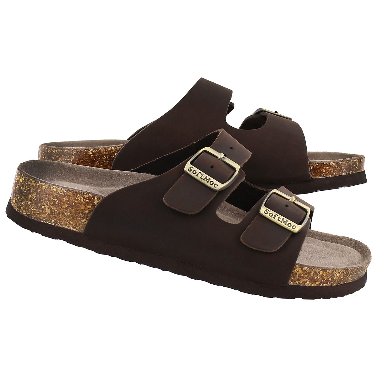 Lds Anna 3 brn crz memory footbed sandal