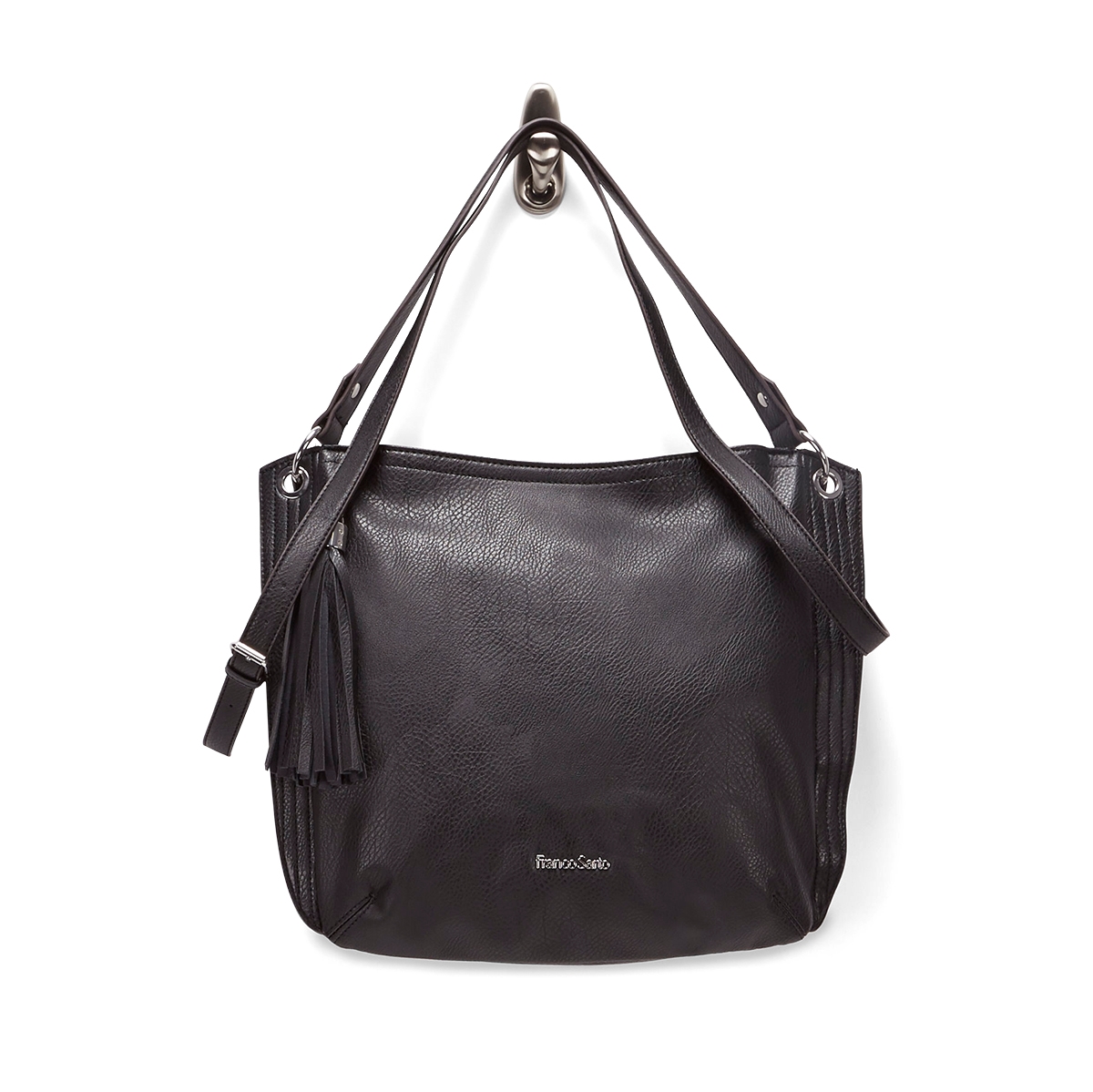 Lds Arabel black convert. bucket bag