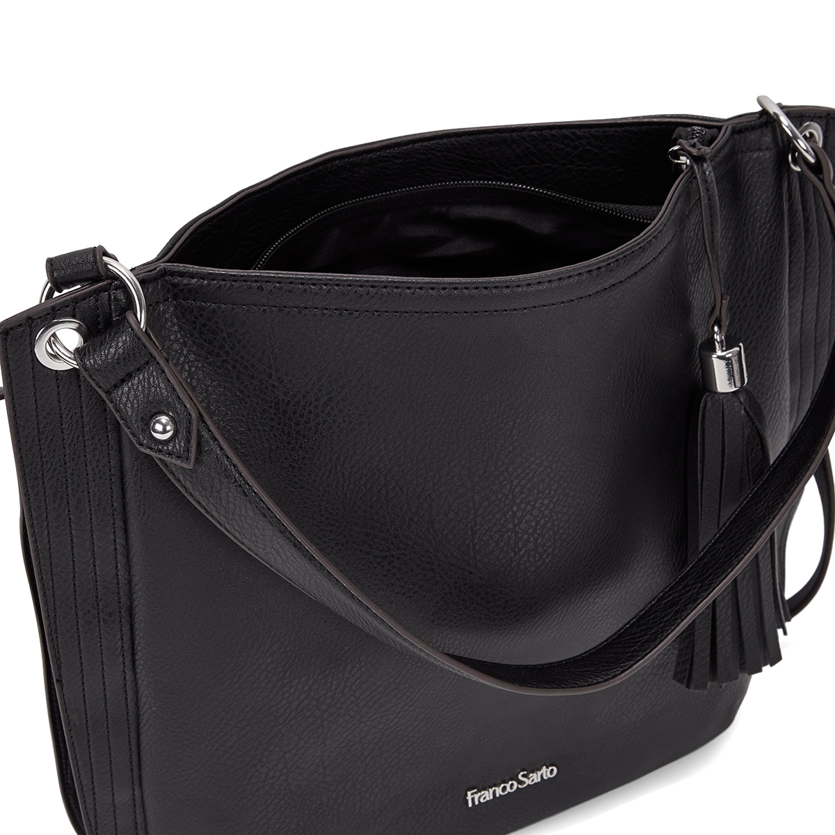 Lds Arabel black convert. bucket bag