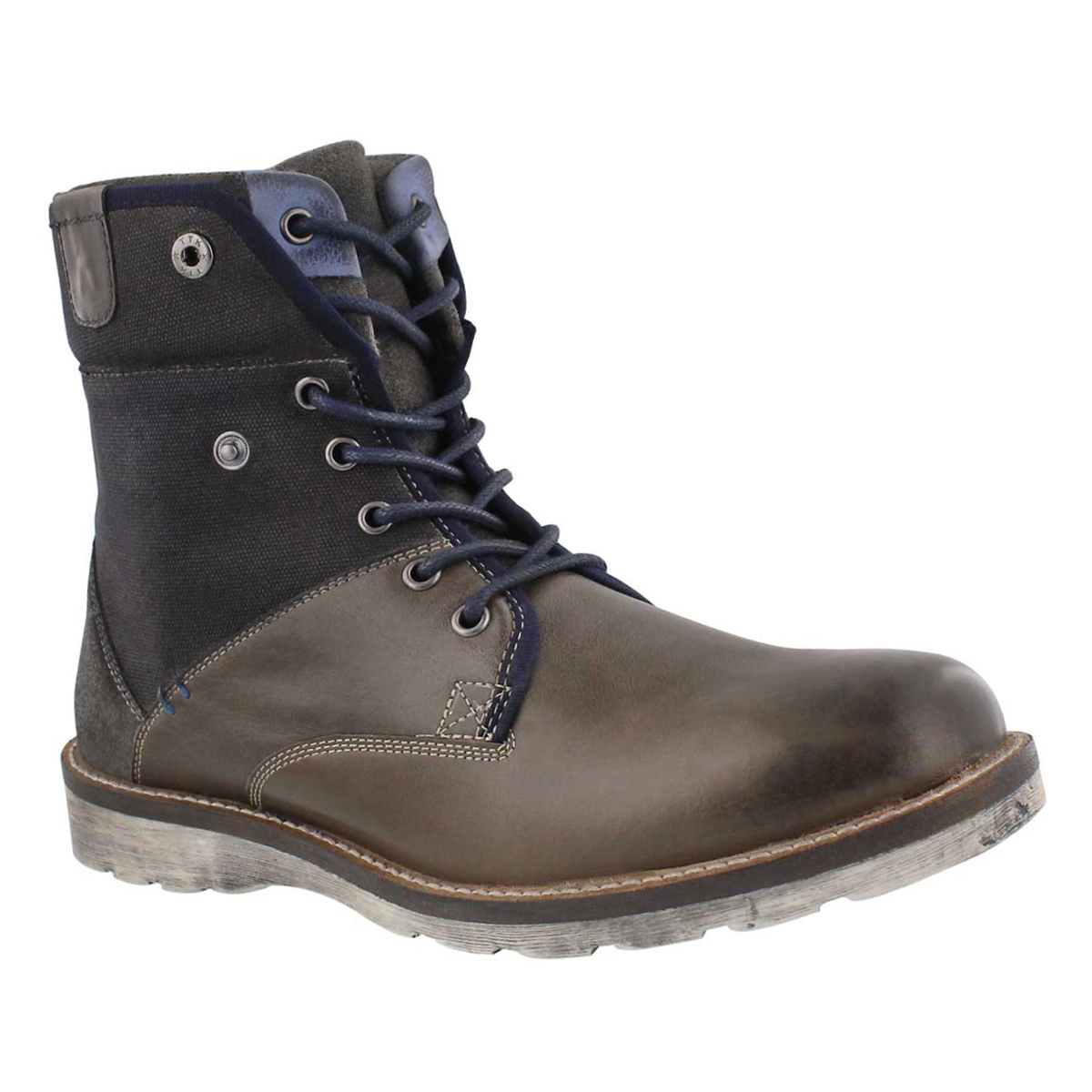 Mns Arco grey lace up ankle boot
