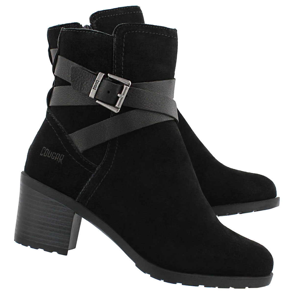 Bottine imperméable Arvida, noir, fem