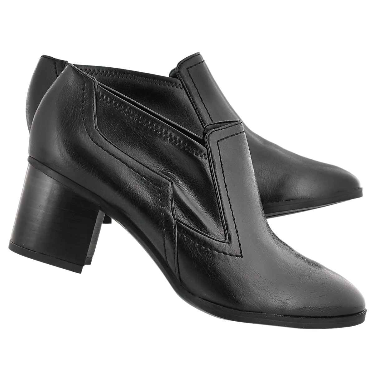 Lds Ashland blk slip on dress shoe