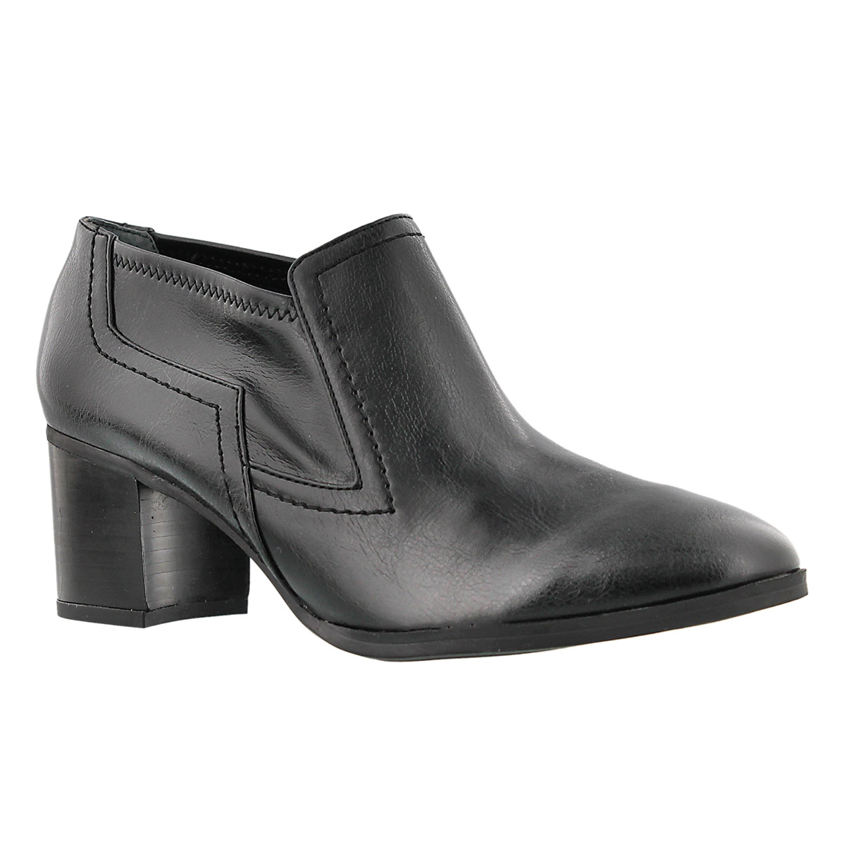 Lds Ashland blk slip on dress shoe