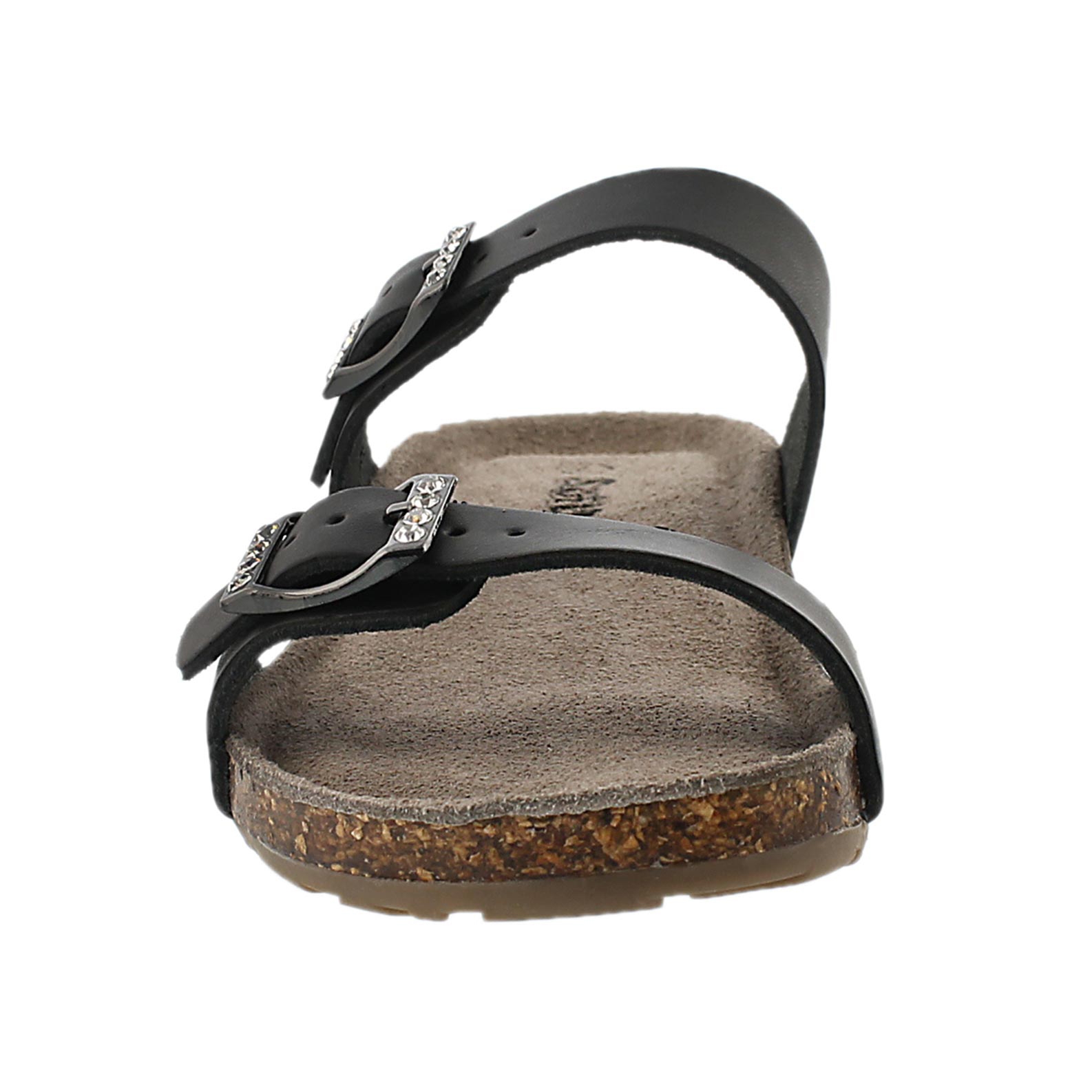 Lds Ashlynn 2 black memory foam sandal