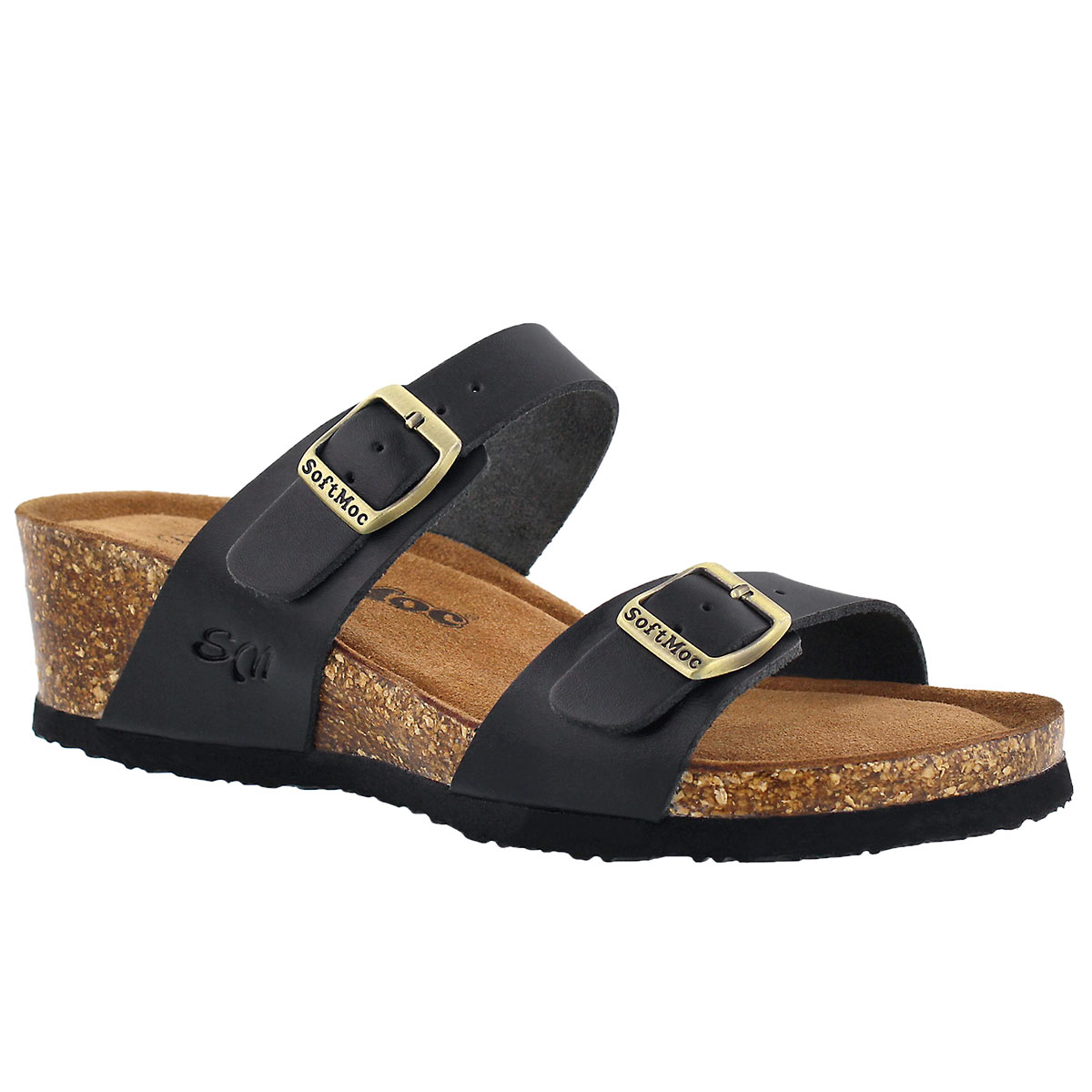 Women's ASHLYNN 5 black memory foam sandals