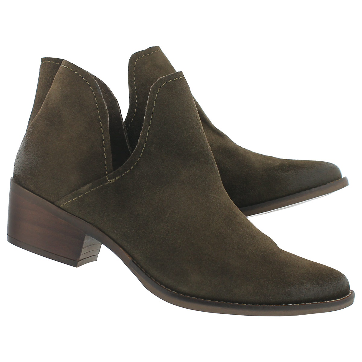 steve madden austin cutout leather booties