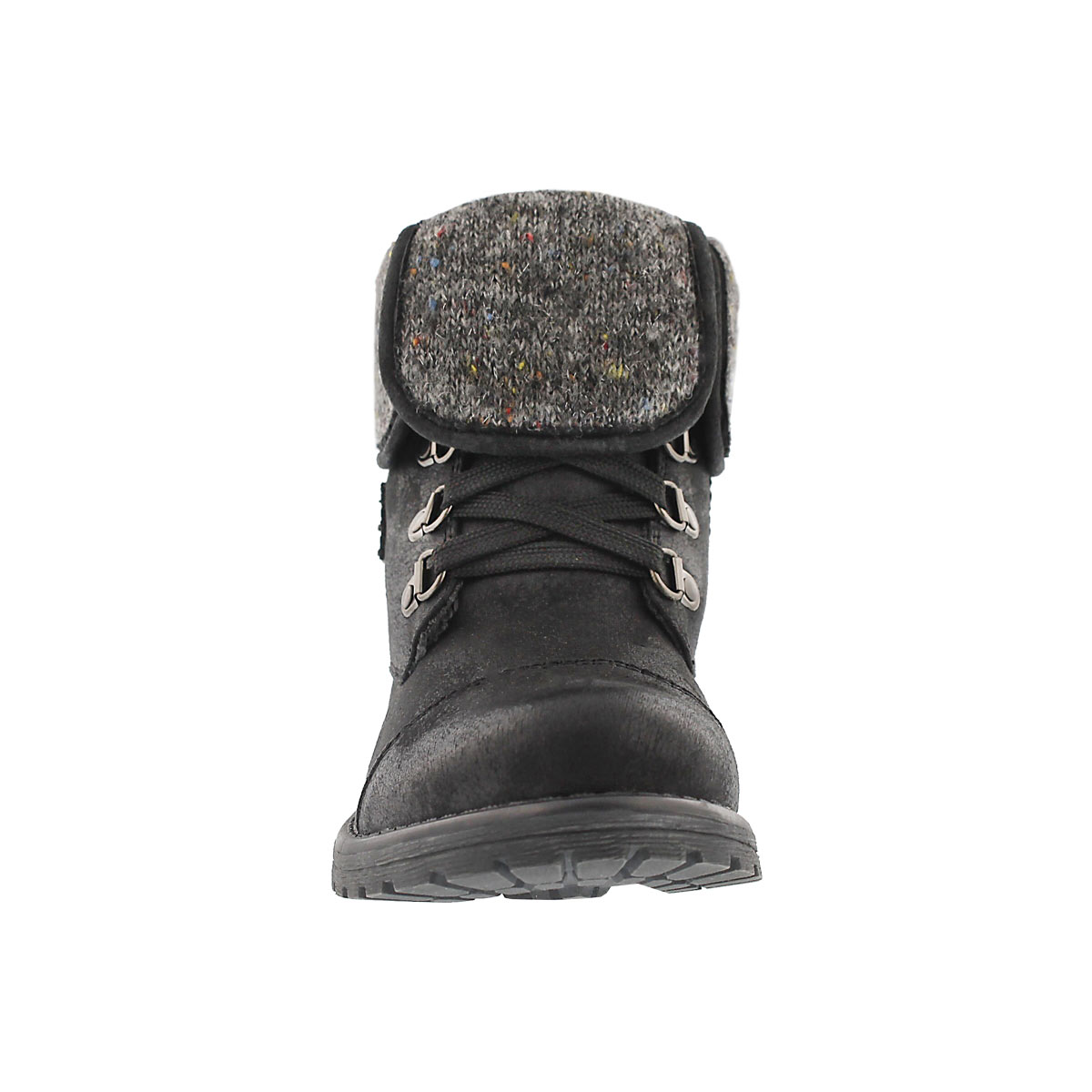 Lds Avery 2 blk lace up casual boot